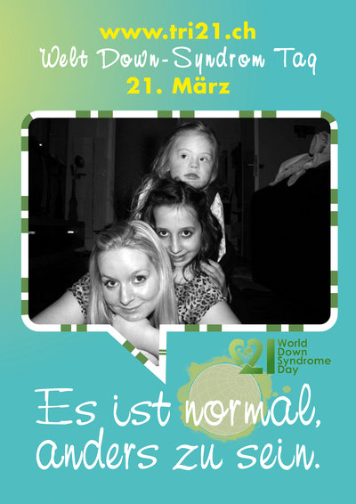Poster zum Welt Down-Syndrom Tag 2012