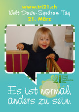 Poster zum Welt Down-Syndrom Tag 2012