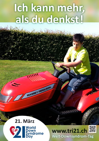 Plakataktion 2013 'Ich kann mehr, als Du denkst!'