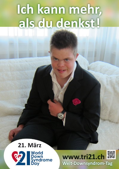 Plakataktion 2013 'Ich kann mehr, als Du denkst!'