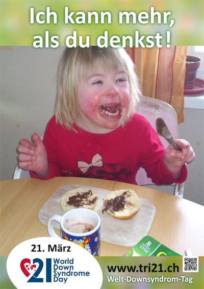 Plakataktion 2013 'Ich kann mehr, als Du denkst!'