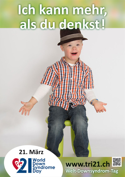 Plakataktion 2013 'Ich kann mehr, als Du denkst!'