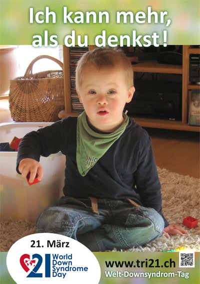 Plakataktion 2013 'Ich kann mehr, als Du denkst!'