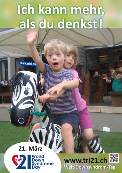 Plakataktion 2013 'Ich kann mehr, als Du denkst!'