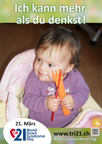 Plakataktion 2013 'Ich kann mehr, als Du denkst!'