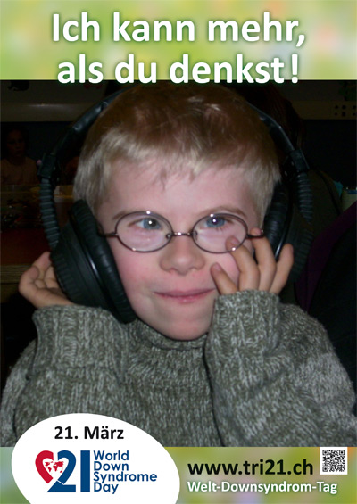 Plakataktion 2013 'Ich kann mehr, als Du denkst!'