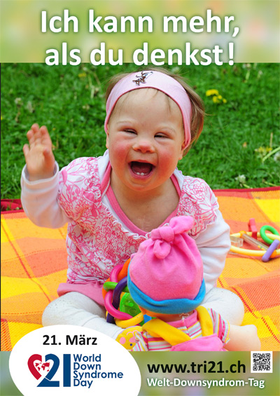 Plakataktion 2013 'Ich kann mehr, als Du denkst!'