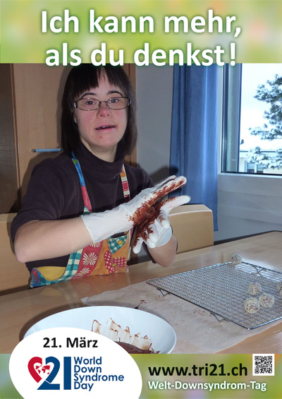 Plakataktion 2013 'Ich kann mehr, als Du denkst!'