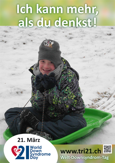 Plakataktion 2013 'Ich kann mehr, als Du denkst!'