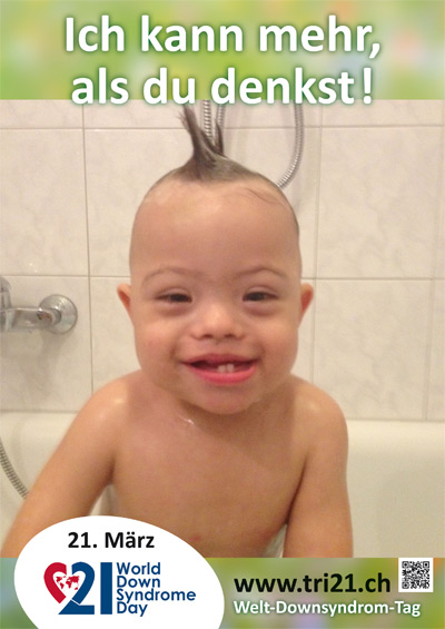 Plakataktion 2013 'Ich kann mehr, als Du denkst!'