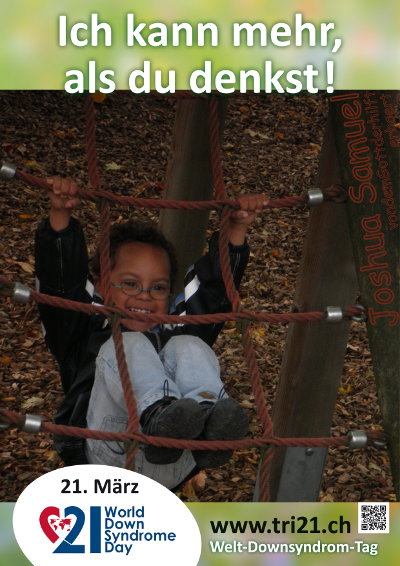 Plakataktion 2013 'Ich kann mehr, als Du denkst!'