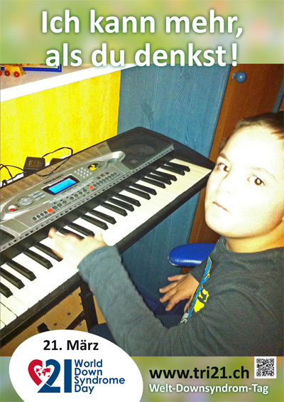 Plakataktion 2013 'Ich kann mehr, als Du denkst!'