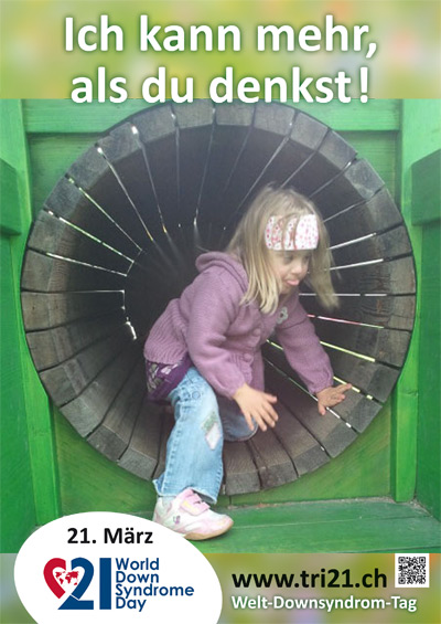 Plakataktion 2013 'Ich kann mehr, als Du denkst!'