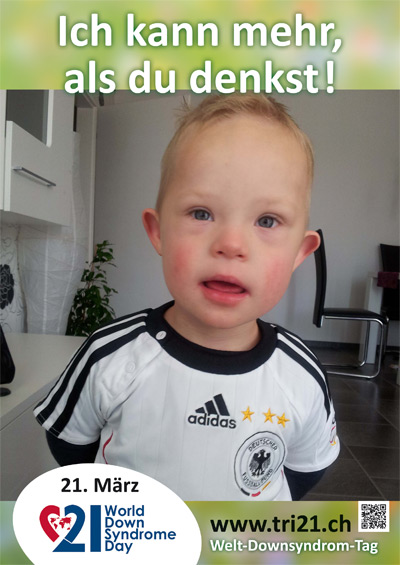 Plakataktion 2013 'Ich kann mehr, als Du denkst!'