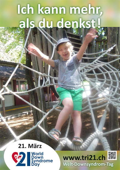 Plakataktion 2013 'Ich kann mehr, als Du denkst!'