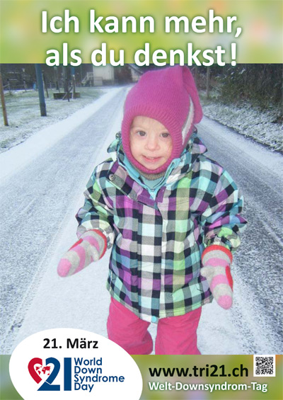 Plakataktion 2013 'Ich kann mehr, als Du denkst!'