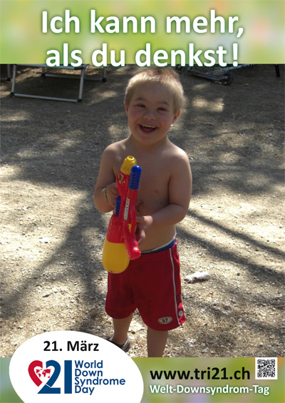 Plakataktion 2013 'Ich kann mehr, als Du denkst!'