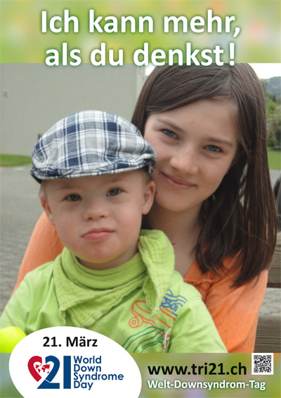 Plakataktion 2013 'Ich kann mehr, als Du denkst!'