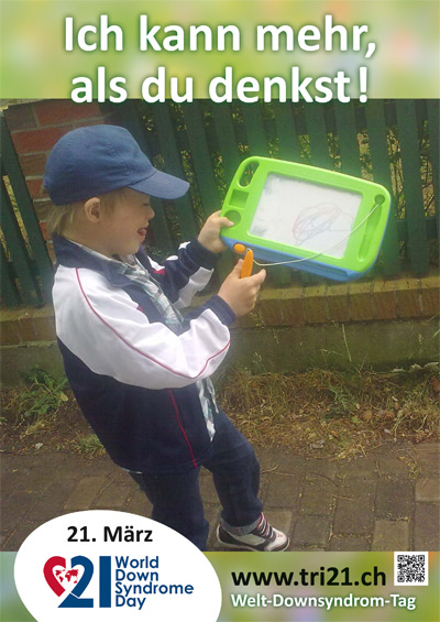 Plakataktion 2013 'Ich kann mehr, als Du denkst!'