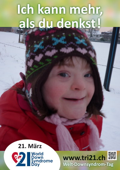 Plakataktion 2013 'Ich kann mehr, als Du denkst!'