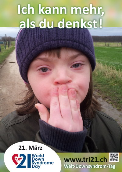 Plakataktion 2013 'Ich kann mehr, als Du denkst!'