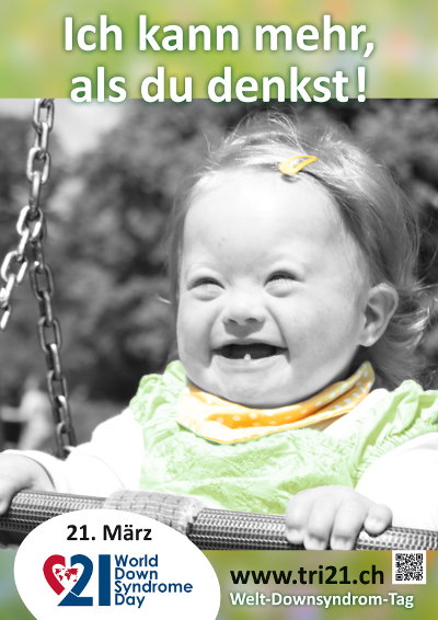 Plakataktion 2013 'Ich kann mehr, als Du denkst!'