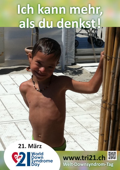 Plakataktion 2013 'Ich kann mehr, als Du denkst!'