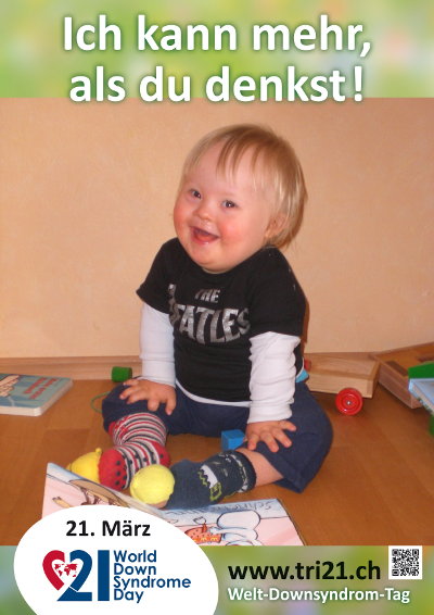 Plakataktion 2013 'Ich kann mehr, als Du denkst!'