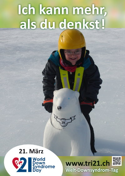 Plakataktion 2013 'Ich kann mehr, als Du denkst!'