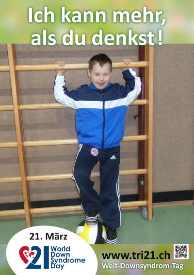 Plakataktion 2013 'Ich kann mehr, als Du denkst!'