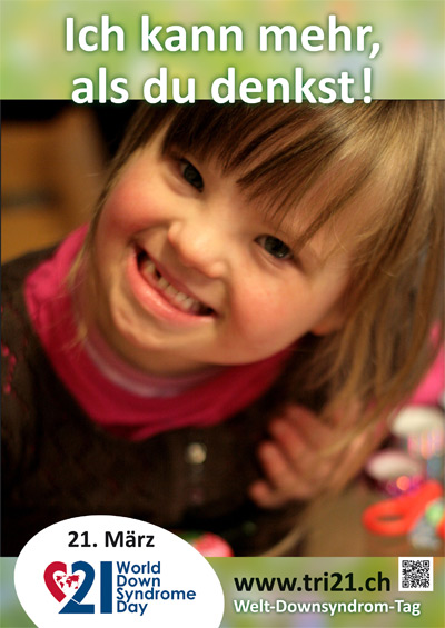 Plakataktion 2013 'Ich kann mehr, als Du denkst!'