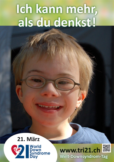 Plakataktion 2013 'Ich kann mehr, als Du denkst!'