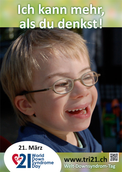 Plakataktion 2013 'Ich kann mehr, als Du denkst!'