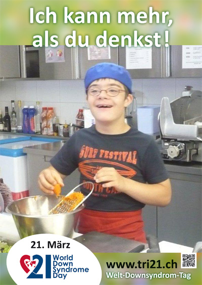 Plakataktion 2013 'Ich kann mehr, als Du denkst!'
