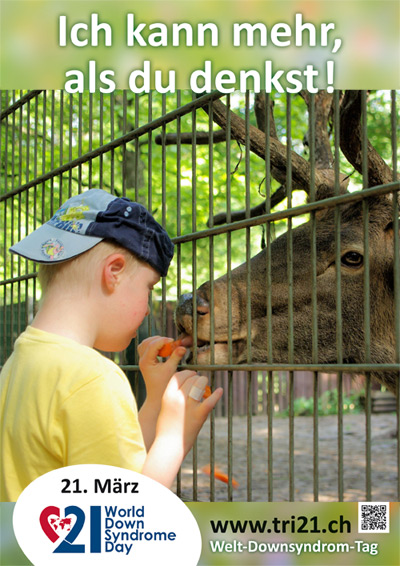 Plakataktion 2013 'Ich kann mehr, als Du denkst!'