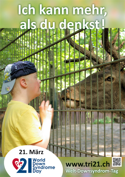 Plakataktion 2013 'Ich kann mehr, als Du denkst!'