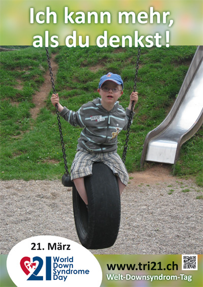 Plakataktion 2013 'Ich kann mehr, als Du denkst!'