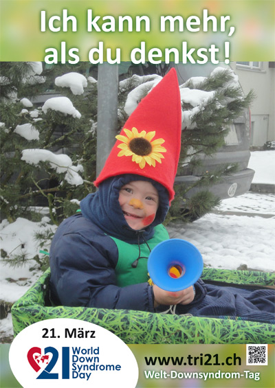 Plakataktion 2013 'Ich kann mehr, als Du denkst!'