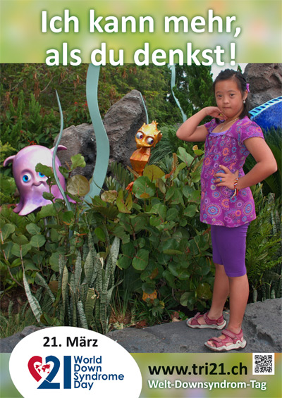 Plakataktion 2013 'Ich kann mehr, als Du denkst!'