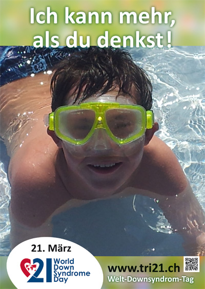 Plakataktion 2013 'Ich kann mehr, als Du denkst!'