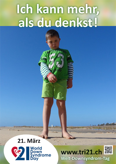 Plakataktion 2013 'Ich kann mehr, als Du denkst!'