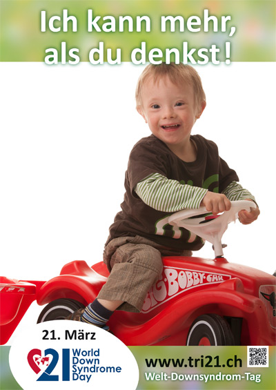 Plakataktion 2013 'Ich kann mehr, als Du denkst!'