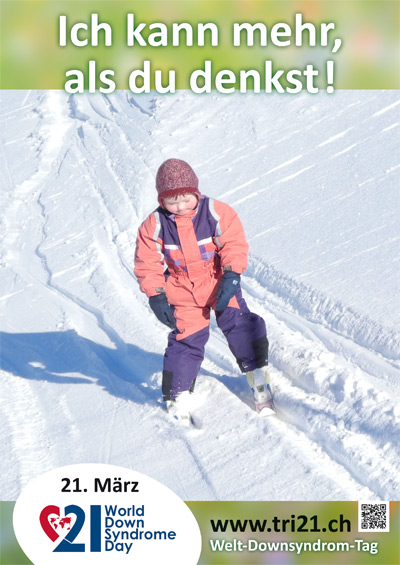 Plakataktion 2013 'Ich kann mehr, als Du denkst!'