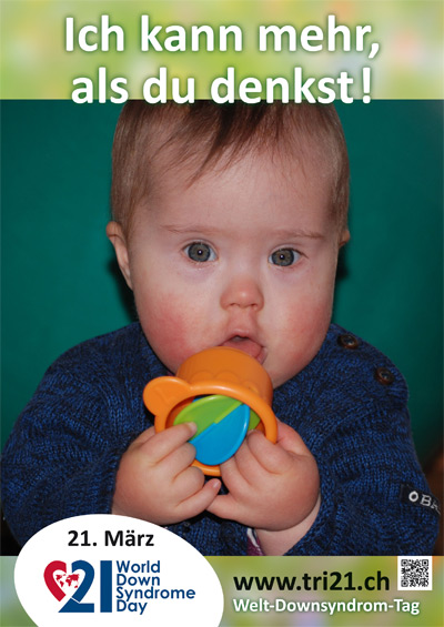 Plakataktion 2013 'Ich kann mehr, als Du denkst!'