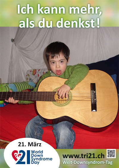 Plakataktion 2013 'Ich kann mehr, als Du denkst!'