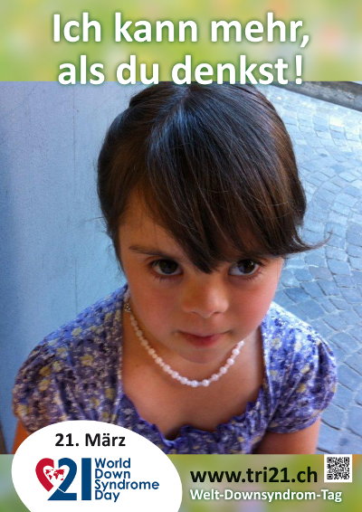 Plakataktion 2013 'Ich kann mehr, als Du denkst!'