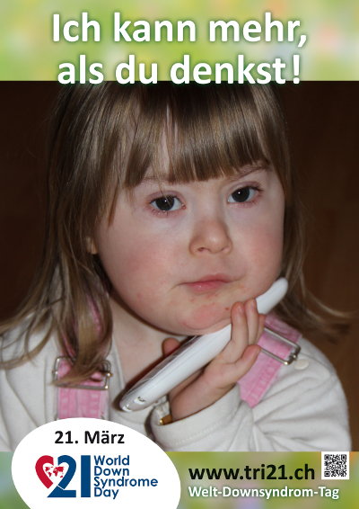 Plakataktion 2013 'Ich kann mehr, als Du denkst!'