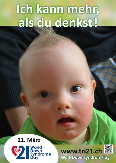 Plakataktion 2013 'Ich kann mehr, als Du denkst!'