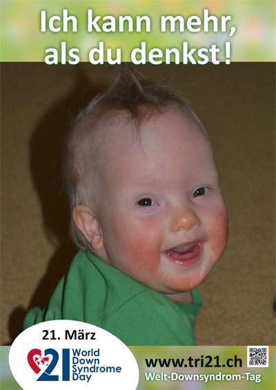 Plakataktion 2013 'Ich kann mehr, als Du denkst!'