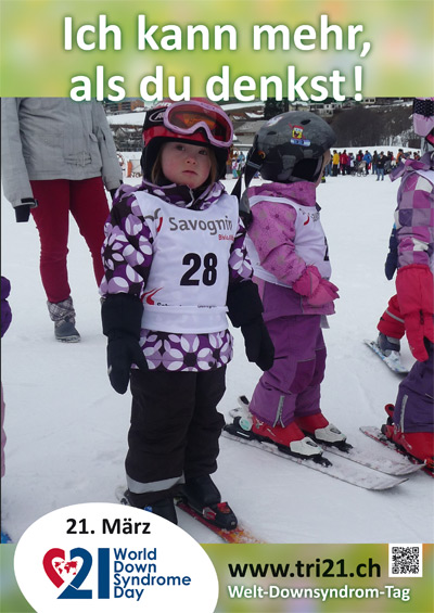 Plakataktion 2013 'Ich kann mehr, als Du denkst!'